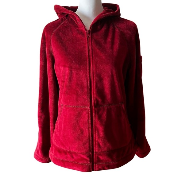 Kristen Blake Jackets & Blazers - Kristen Blake Women's Plush Red Hoodie Size S
